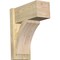 Ekena Millwork Thorton Block Rough Sawn Outlooker, Douglas Fir, 8"W x 16"D x 20"H OUT08X16X20THR05RDF - alternate 1